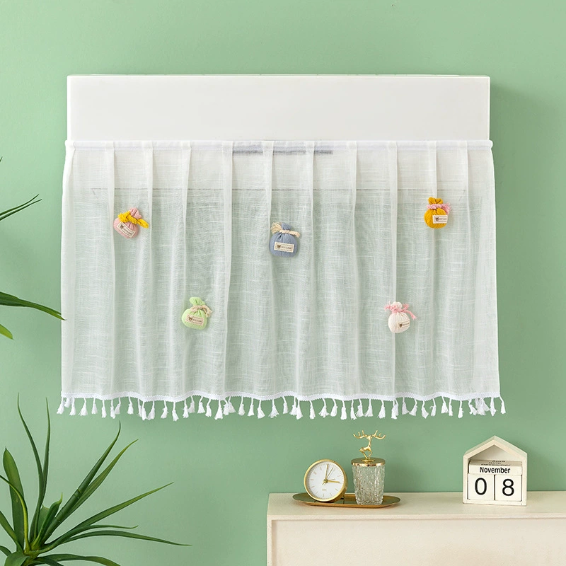 Summer windproof self-adhesive protective curtain with velcro