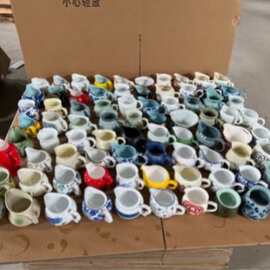 公道杯瓷茶具盖碗茶杯茶壶茶海地摊陶瓷批发套圈茶具家用功夫茶具
