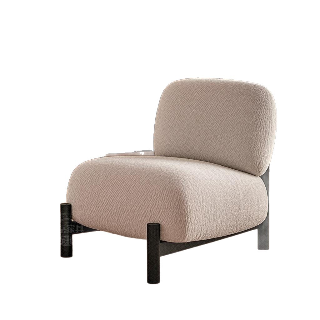Cream minimalistic design sofa, high-quality style 5