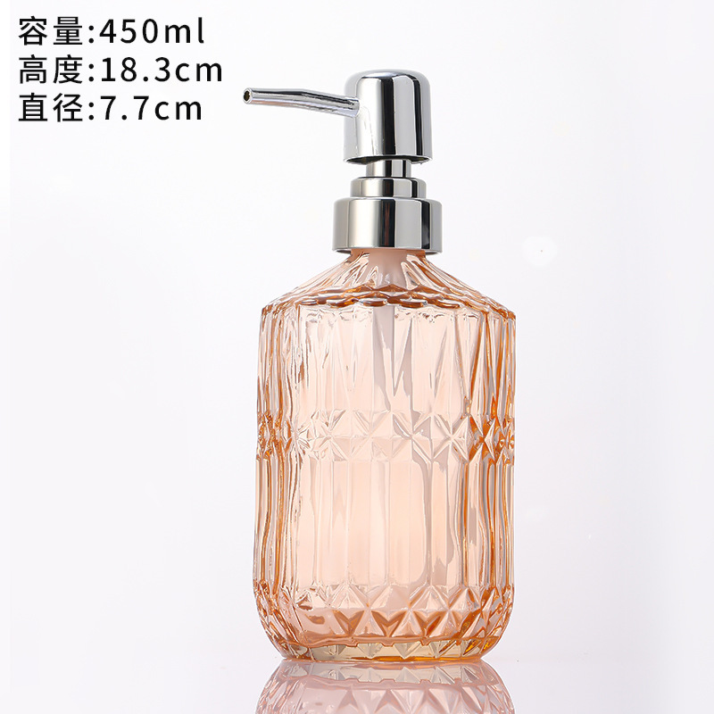 Botella de desinfectante de manos de estilo nórdico botella de ducha de agua de baño botella de agua de ducha de agua de agua de agua de agua