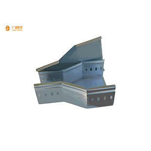 Galvanized Ladder-Type Cable Tray Accessories with Spray-Painted Bridge Rack, Direct Supply from Guangyu Bridge Rack Factory
