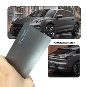 Axxpel PET satin meteorit boz avtomobil rəng dəyişən qoruyucu plyonka