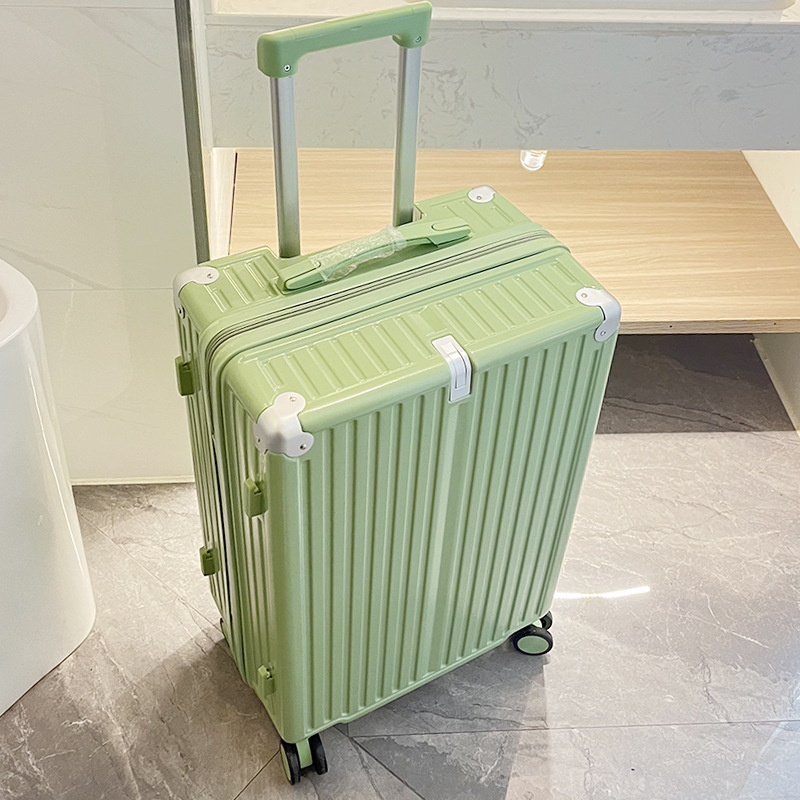[Fábrica de selección estricta] maleta de tracción con cremallera de 20 pulgadas maleta de viaje de 24 pulgadas estudiantes