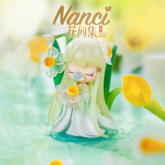 跨境热销 若来Nanci囡茜花间集系列 盲盒手办桌面摆件 女生礼物