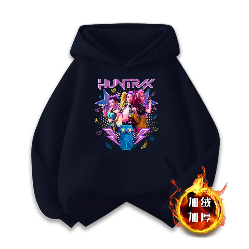 NASA联名kpop demon hunters猎魔女团连帽衫卫衣服儿童上衣新款潮|undefined