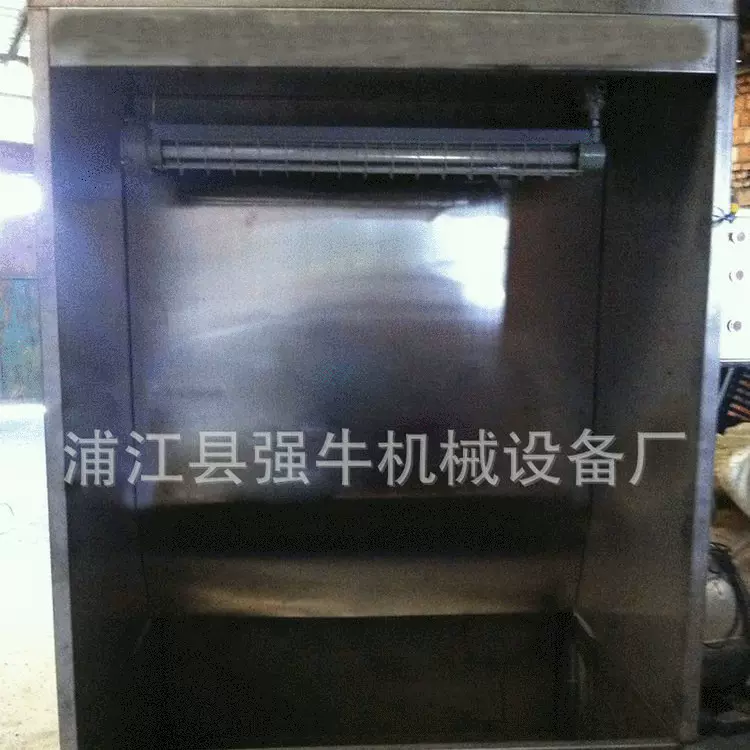 强牛机械全不锈钢水帘柜 小型 单工位喷漆打磨柜喷油柜