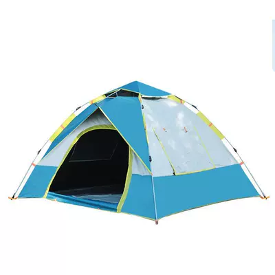Çadırlar — quick opening tent double beach - vinyl-sky-blue-3-4-people