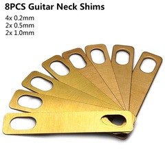 8-piece electric guitar reinforcement plate, connecting plate, square neck connecting steel plate, neck height pad