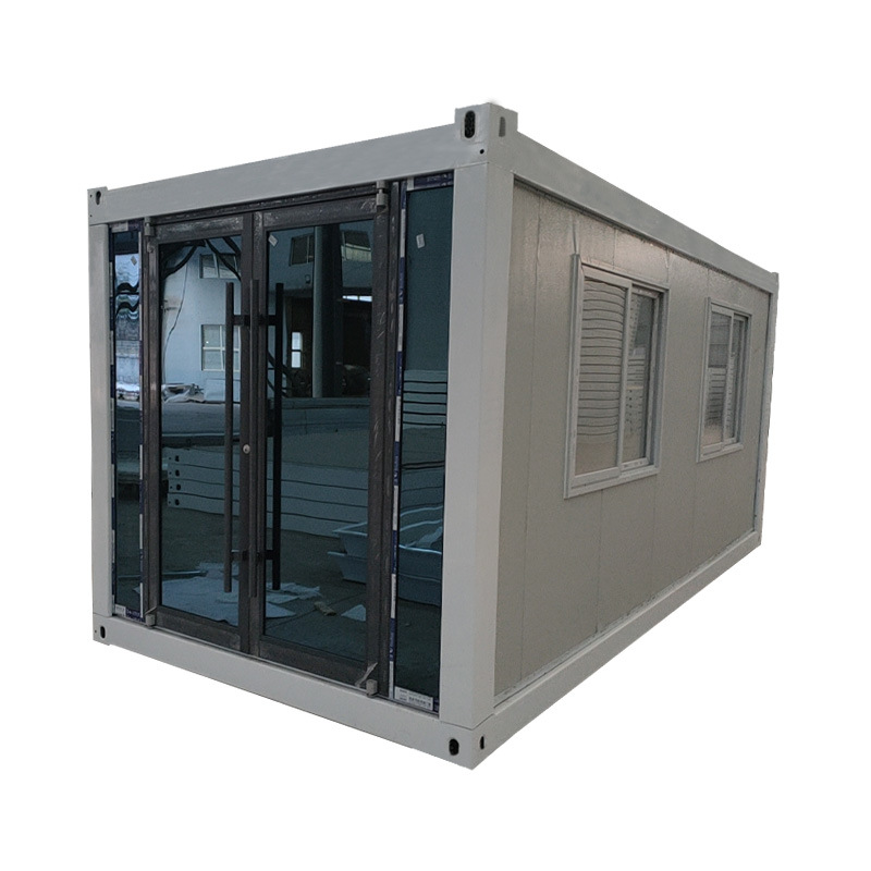 Casa de contenedores de vivienda de fácil instalación dormitorio de construcción temporal de caja rápida casa de tablero móvil casa integrada