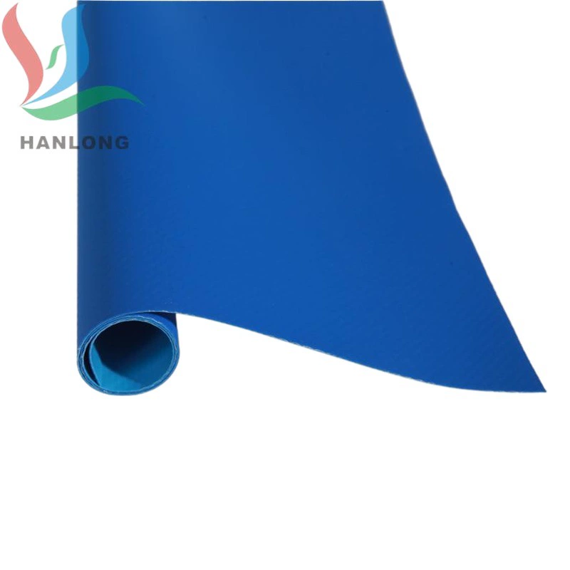 Безворсовая пряжа ПВХ сетчатая ткань 500D утолщенная 0,52 мм водонепроницаемая ткань для сумок и ведер на открытом воздухе в наличии