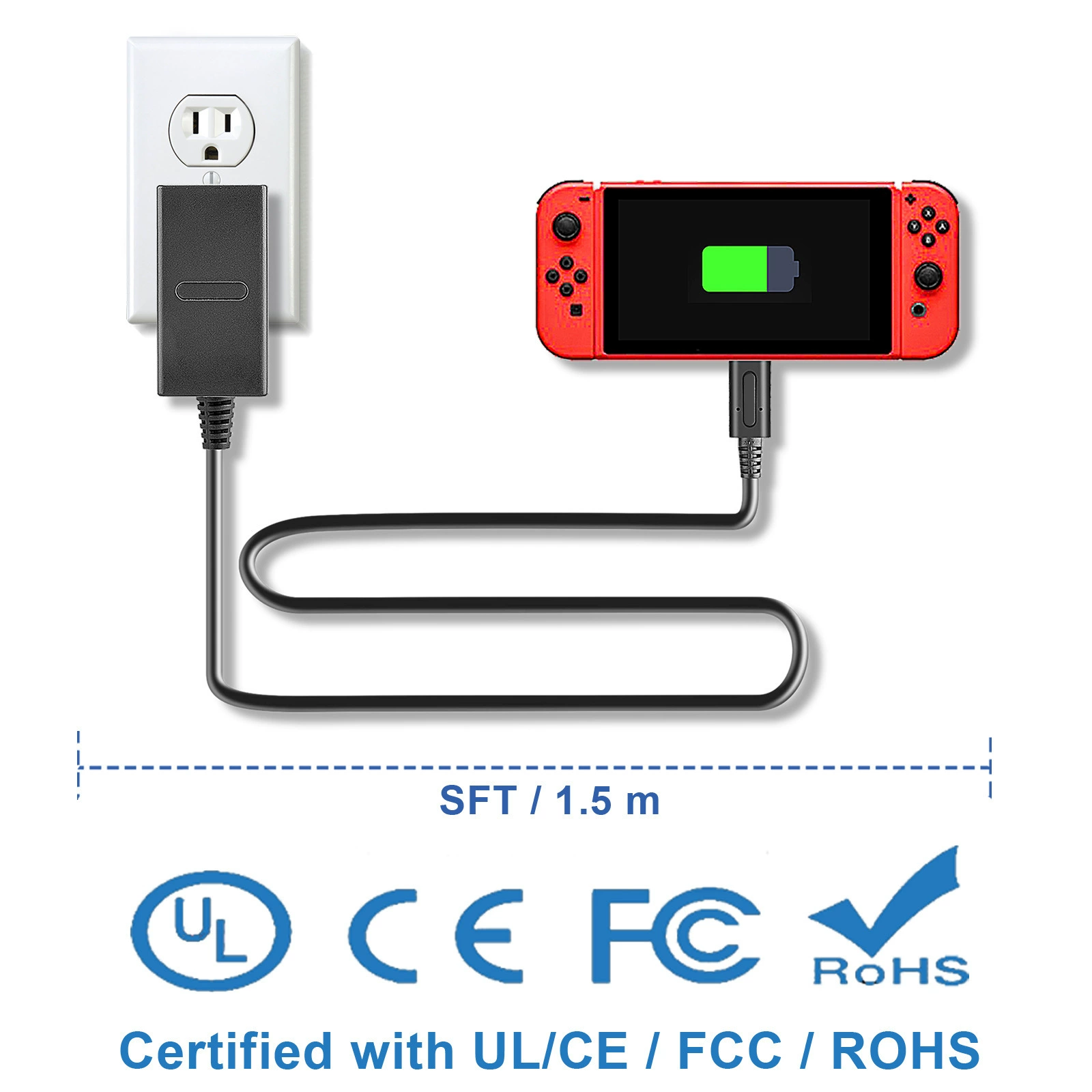 SWITCH charger ACADAPTER Nintendo NINTENDO power adapter fast charging technology