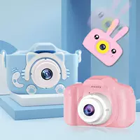Детская цифровая игрушечная камера, которая может фотографировать, записывать видео, SLR mini Douyin, в том же стиле, что и детский подарок на день рождения.