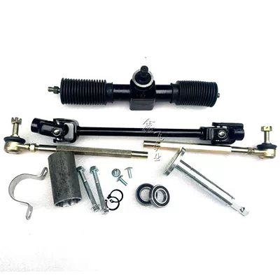 Motorcycle frame | Steering Gear Steering Wheel - 4215-circle-telescopic-33cm-universal-joint-without-steering-wheel