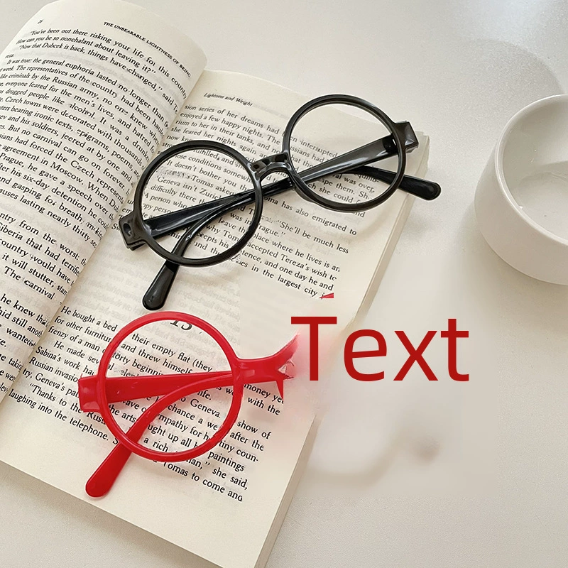 Детская рамка для очков Ala Lei Hali Potter Tide Positive Circle Cute Tide Non -mainstream безобъективные очки рамка