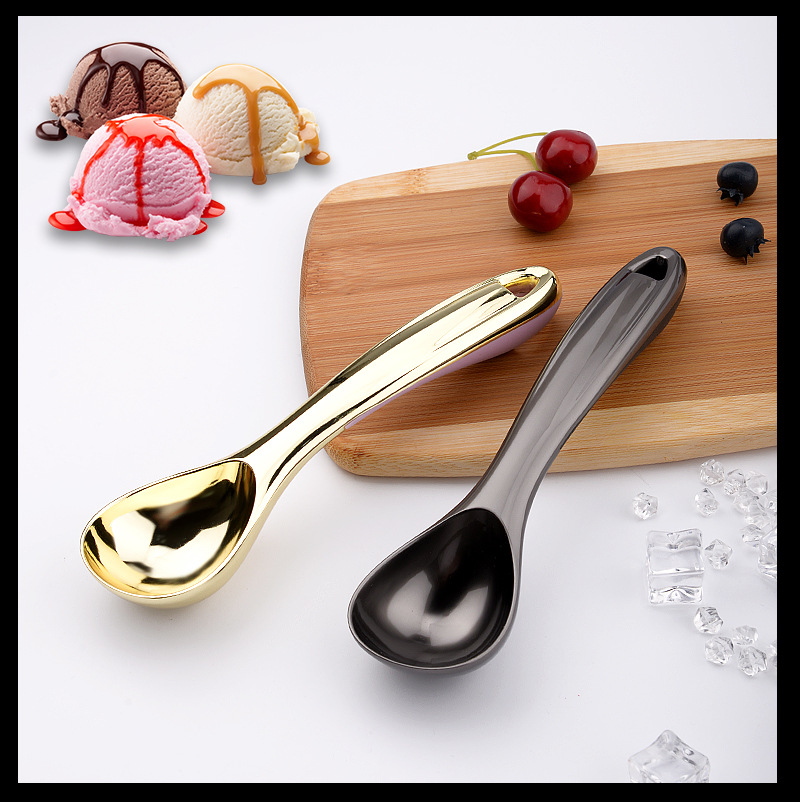 Simple Style Solid Color Zinc Alloy Ball Scoop 1 Piece display picture 1