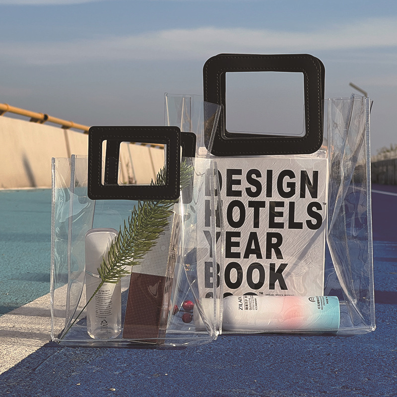 Handheld linen bag PVC