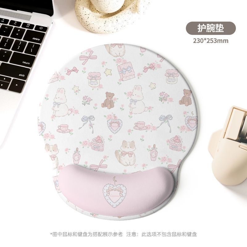 原创可爱护腕鼠标垫女生家用加厚手腕垫子笔记本电脑办公键盘手托|undefined