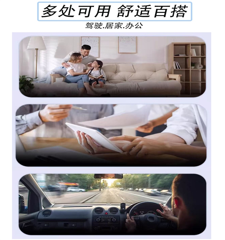 Summer Wooden Bead Cushion Car Seat Cushion Lumbar Support Ventilated Breathable Massage Waist Support Office Seat Back Cushion Lumbar Cushion