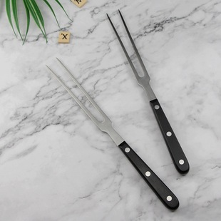Stainless Steel Barbecue Fork, Extended Meat Fork, German Thickened Meat Fork, Barbecue Fork, Meat Cutting Fork, Meat Dividing Fork, Medium-High