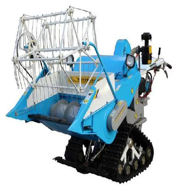 小麦大豆收获脱粒机 自动装袋丘陵水稻联合收割机