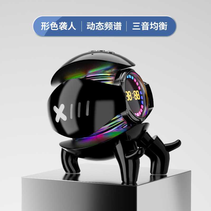 DeepSeek大模型AI音箱家用办公桌面电脑音响机甲潮玩智能蓝牙音箱|undefined