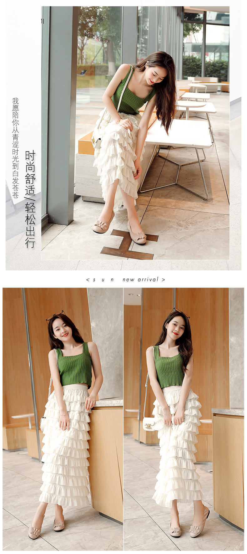 Giày lười nữ da thật mũi tròn đế mềm cổ thấp form rộng — màu be chi tiết 39