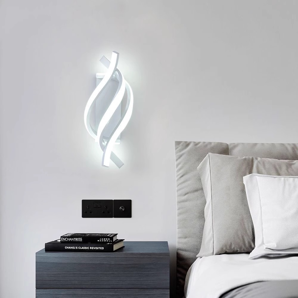 Luz de lujo nórdica americana moderna hotel pasillo luz de pasillo luz de estilo europeo sala de estar dormitorio luz de cabezal de cama