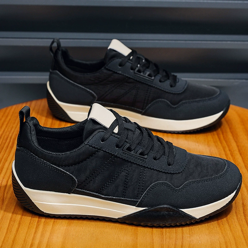 Men's fashionable universal sports shoes, casual footwear for leisure, autumn, trend of season, Korean style, for running