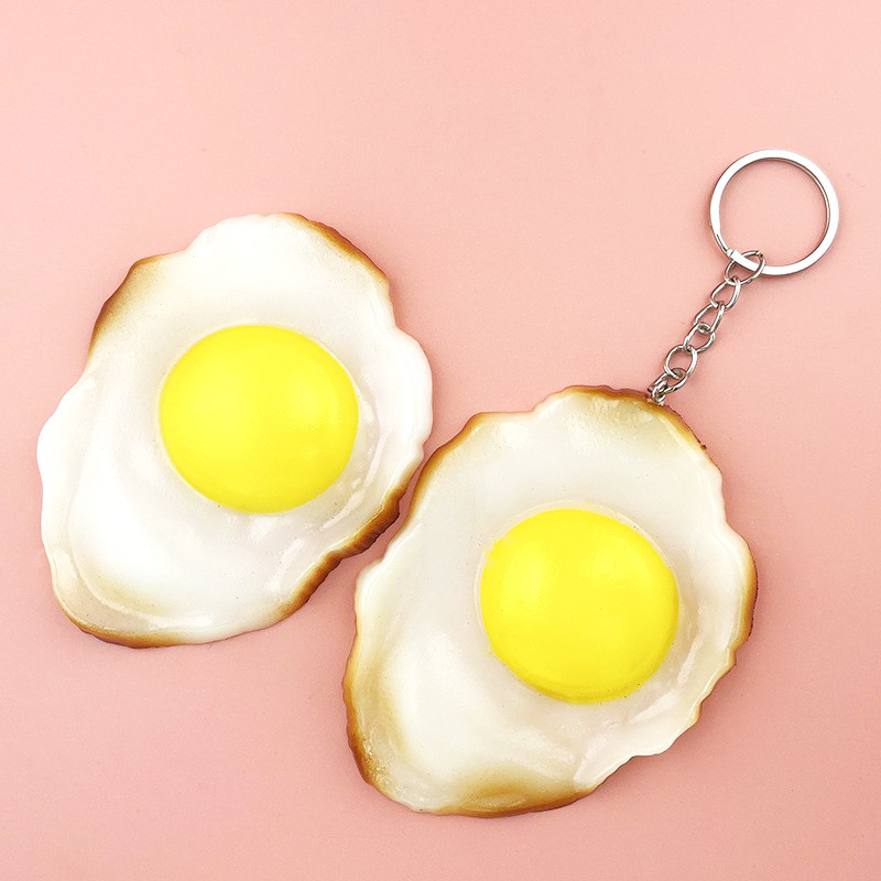 Simulation scrambled egg model Western-style sample room display props egg fried egg sunny-side up egg mold fake food toy