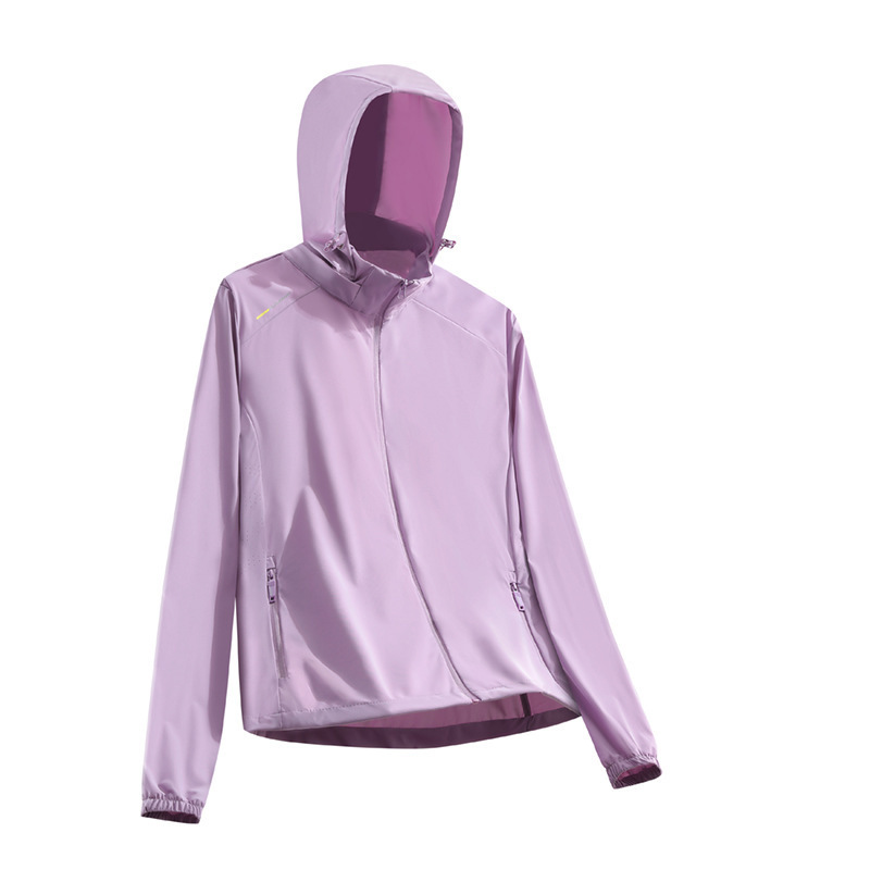 2024 verano nuevo deportivo al aire libre pareja de moda seda de hielo ropa de protección solar hombre impermeable transpirable luz anti-UV