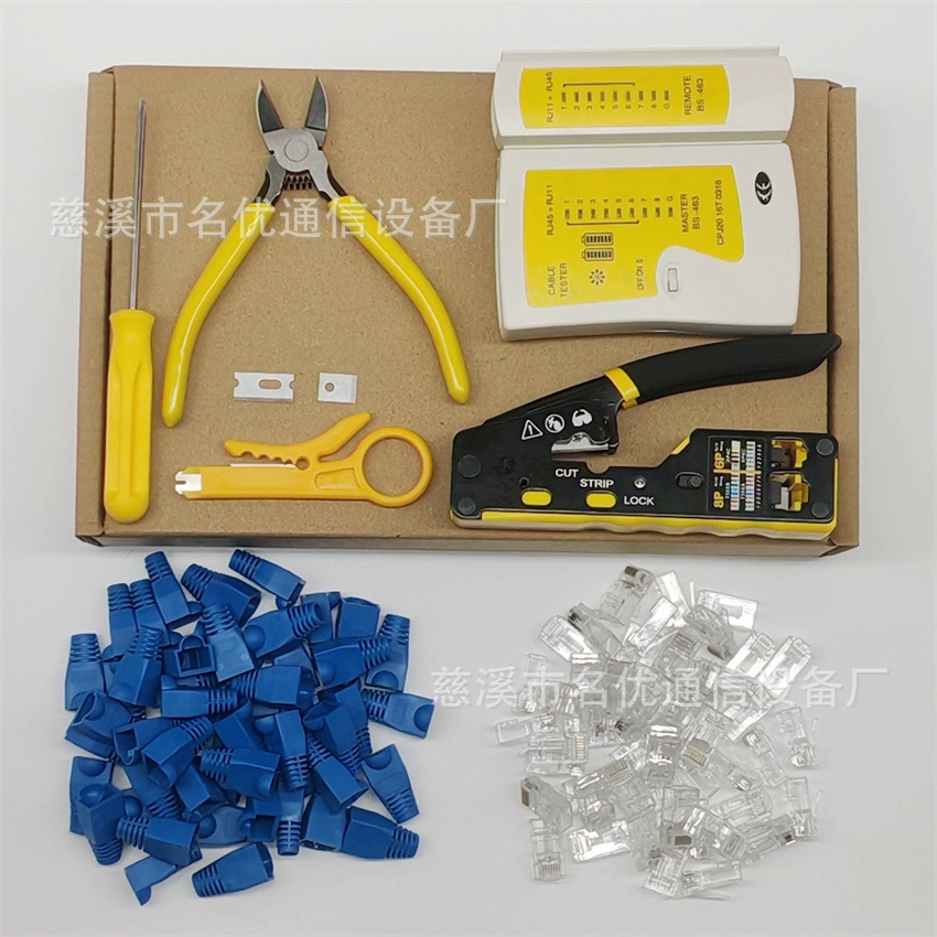 6P8P с двумя отверстиями настольные сетчатые плоскогубцы с сквозными отверстиями