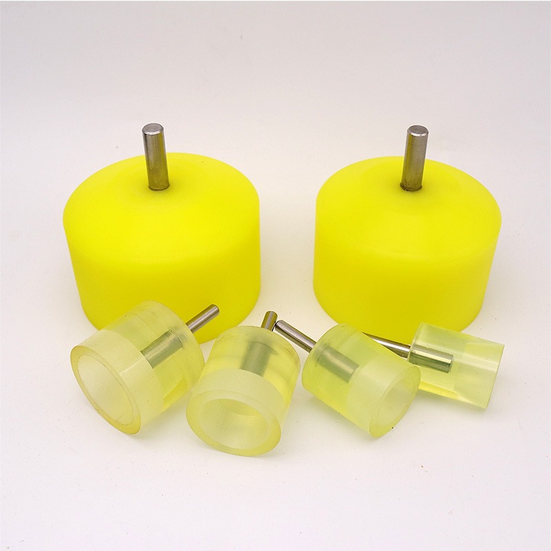 Jade, emerald, agate ring, bracelet, tapered silicone inner and outer ring polishing, shaping, and polishing fixing glue stick tool