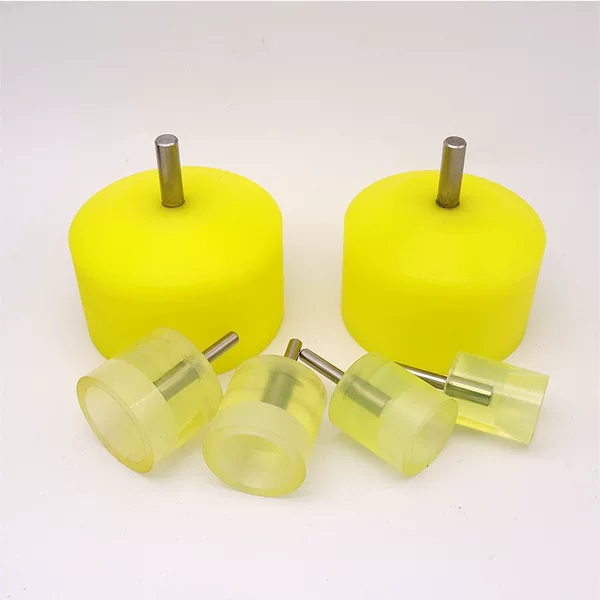 Jade, emerald, agate ring, bracelet, tapered silicone inner and outer ring polishing, shaping, and polishing fixing glue stick tool