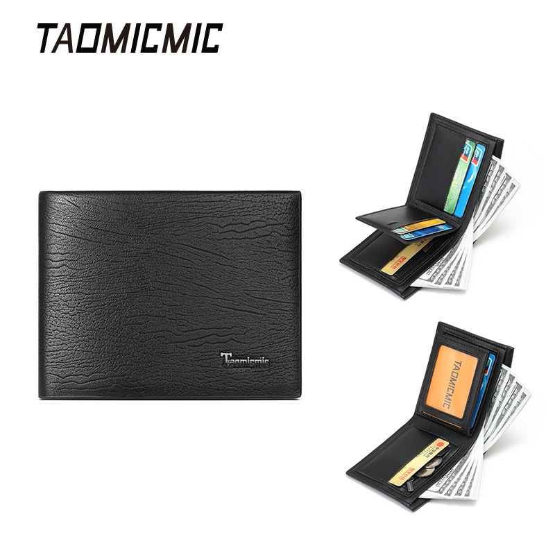 クロスボーダーショートメンズ財布レトロレザー大容量カジュアルドル革クリップカードバッグ一体卸売wallet|undefined