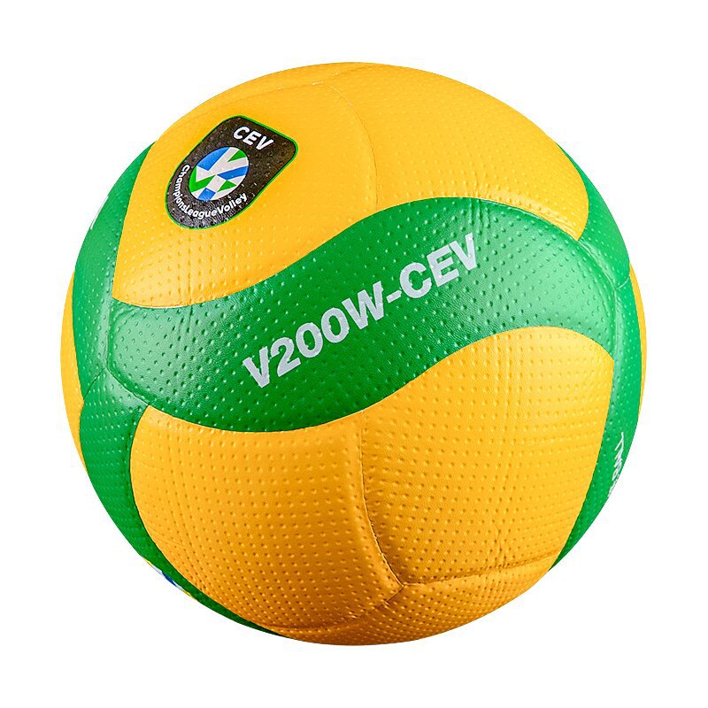 Official Mikasa Volleyball Champions League Match Indoor Ball Standard Size 5 Pu Volleyball V200W-Cev