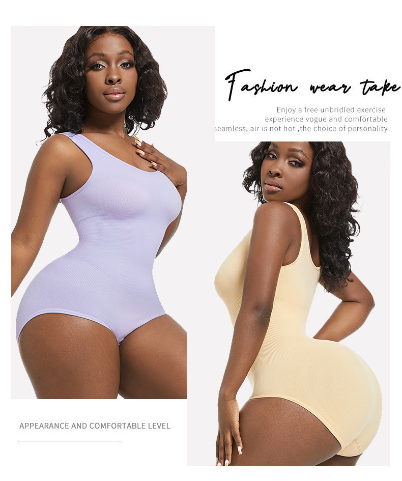 Intimo modellante da donna - Body senza cuciture contenitivo per pancia, glutei e supporto del seno, in nylon traspirante (XS-5XL, 7 colori)_voghion.com