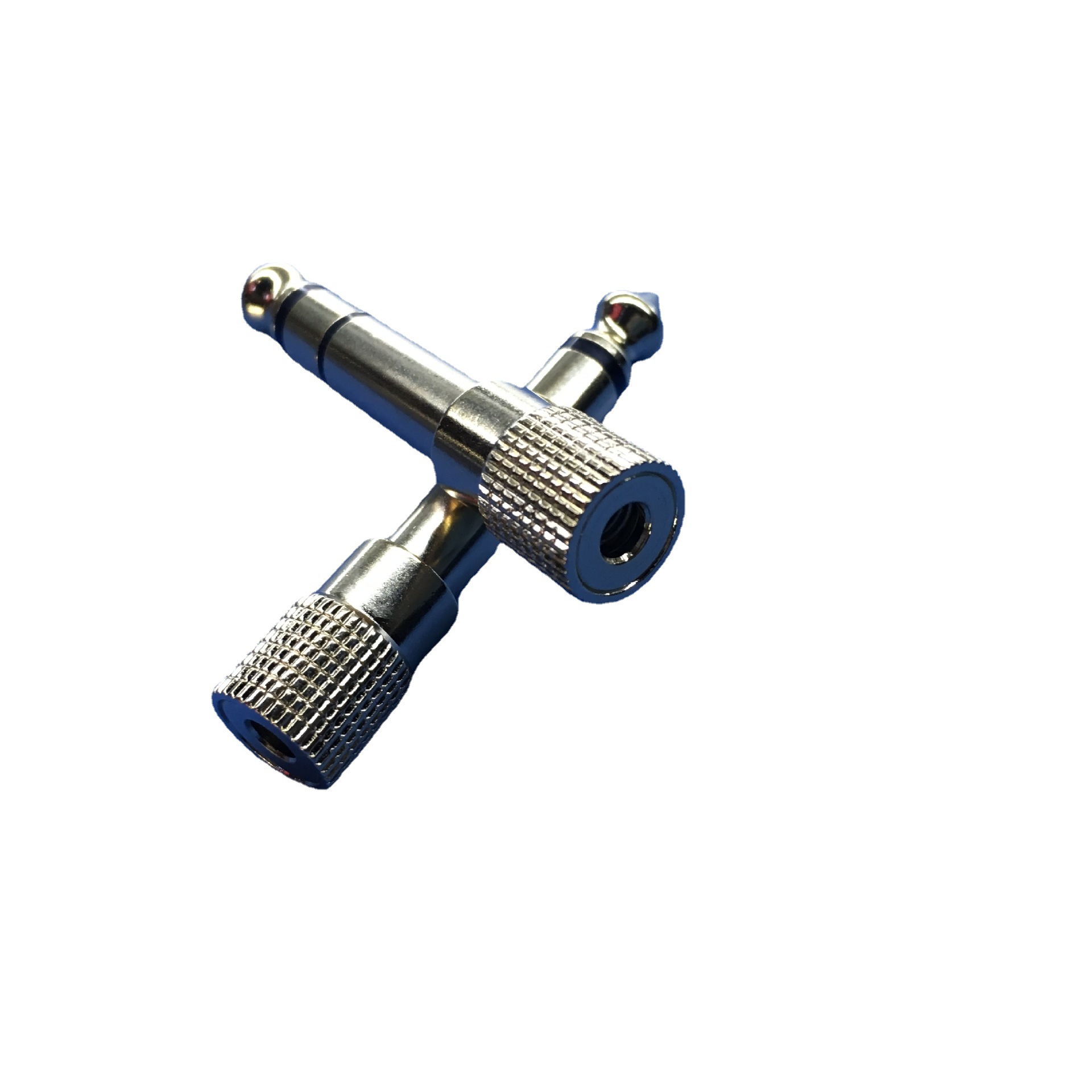 6.35转3.5音频转接头纯铜6.35mm公转3.5mm母耳机话筒转换头大转小