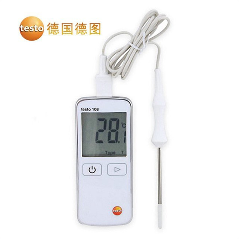 德图 testo108 食品中心测温计食品温度计插入式温度计温度测量仪