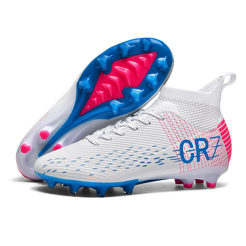 Zapatillas de Fútbol de Piel TF AG de TPU, Ligeras