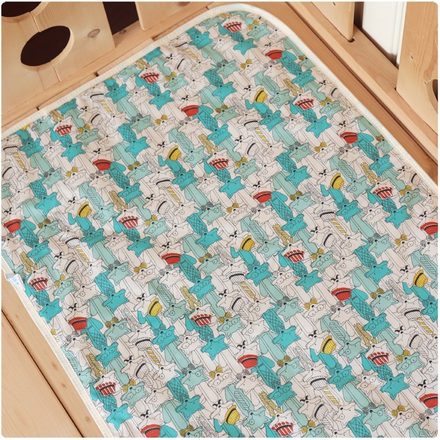 60*90cm 녹색 여우