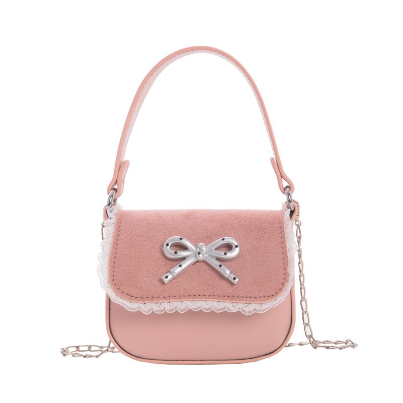 Bolsas de comercio exterior para niños, bolsas de cadena mini compactas, bolsas de arco dulce y lindas, bolsas de mano para padres e hijos.