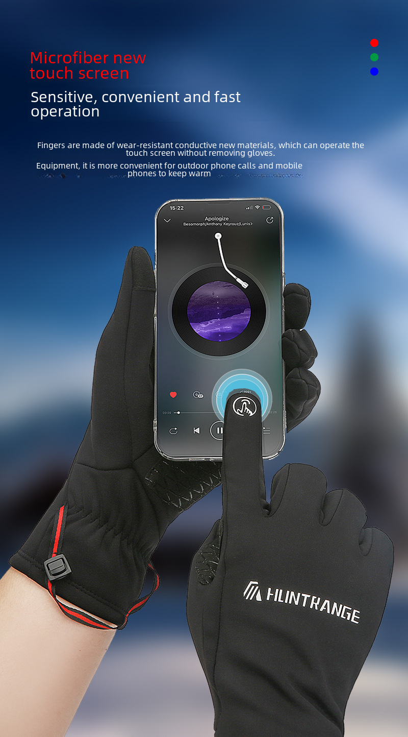 Winter Skihandschuhe Warm Winddicht Wasserdicht Für Damen Und Herren_voghion.com