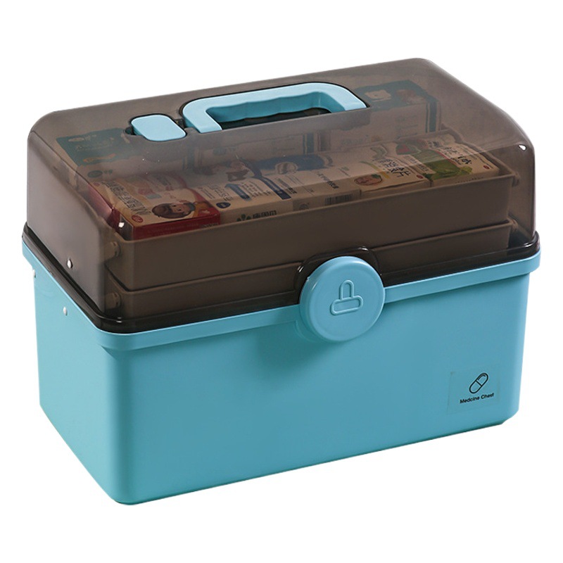 Household Medicine Box Household Large Capacity Multi-Layer Medicine Box Full Set Medicine Storage Box Medicine Storage Box Medical Box