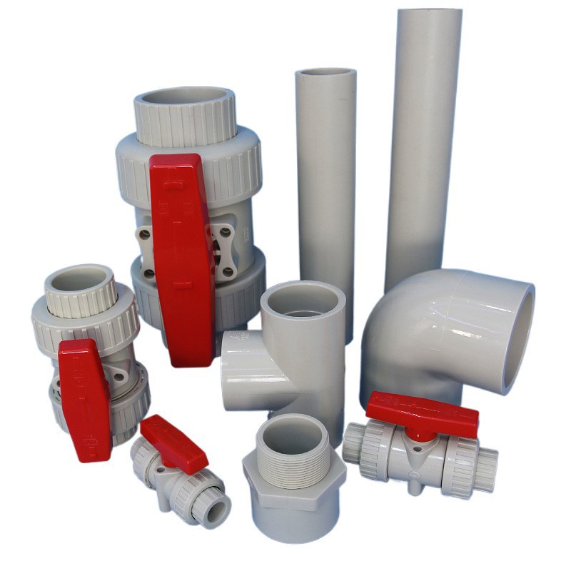 现货耀炜塑胶工业均聚聚丙烯B-PPH管道管件管材配件阀门直通弯头