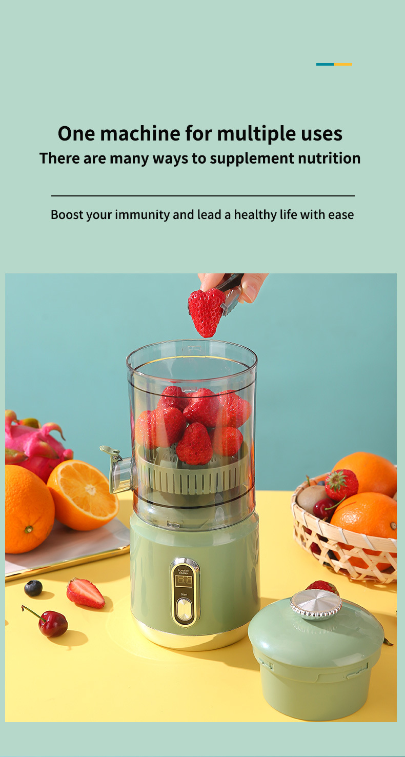 Cross-Border New Extractor Pulp Separation Portable Multifunctional Electric Small Juice Orange Juicer_voghion.com