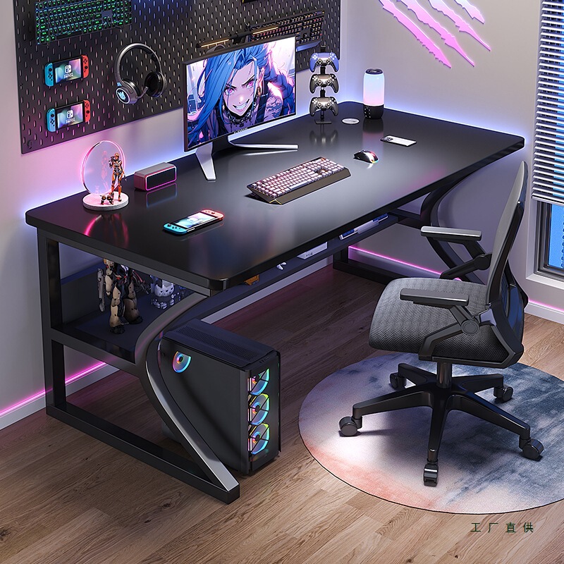 Computer Desk Desktop Home E-Sports Table Bedroom Desk Student Learning Writing Table Simple Workbench Office Desk