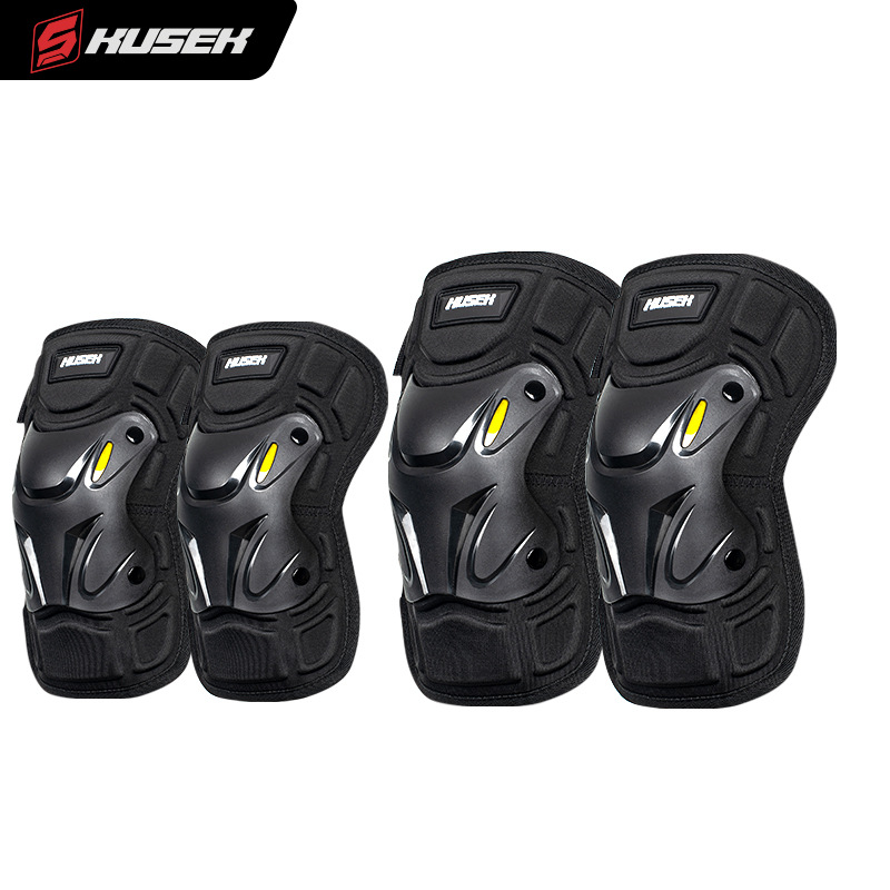 Motocicleta rótula coche eléctrico equipo de protección Hombres Four Seasons motocicleta universal resistente a la caída polainas femeninas a prueba de viento combinación de equipo de equitación