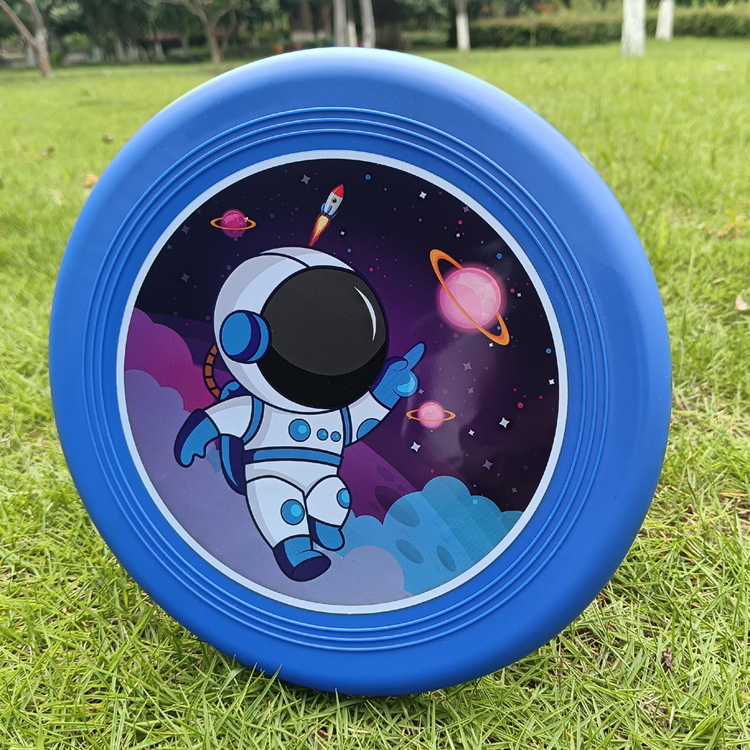 Soft safe interactive travel frisbee for kindergarten