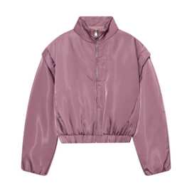 2026春季新品欧美跨境女装街头时尚廓形肩部棉服外套 w063  9486