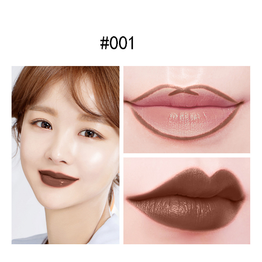120g Weight Lip Pencil Type Of Cosmetics Wood Material Lipstick, Solid Color Pattern Casual Style Lipstick Solid Color Wood Lip Pencil 5